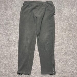 Alpine Design Pants Mens Large Gray Fleece Sweatpants Zip Pockets Elastic Waist